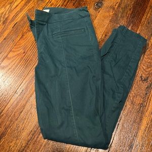 Loft emerald skinny ankle